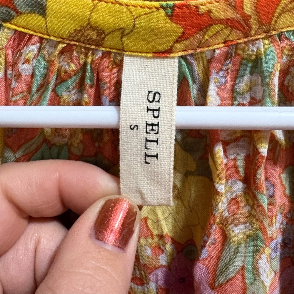 Spell Last Drinks Blouse - Picture 5 of 6